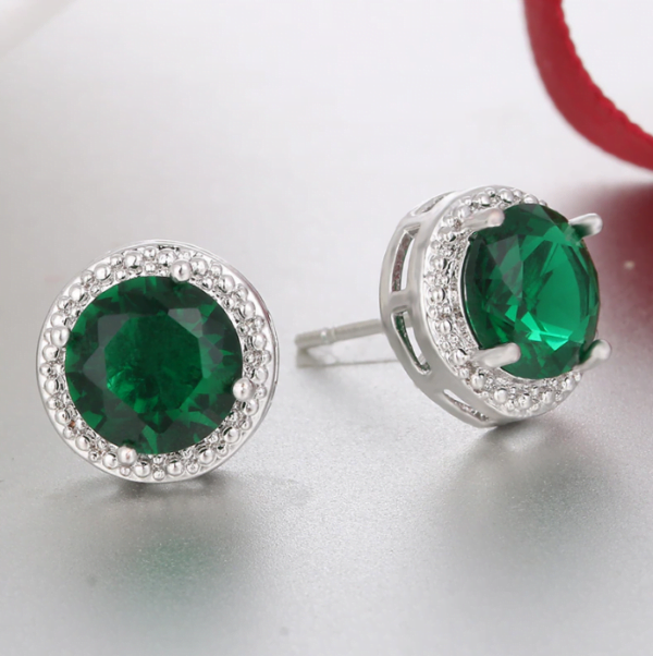 Emerald Earrings